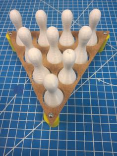 Table Bowling Boliche De Mesa 3D Printer Model