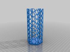 Honeycomb Pencil Holder 3D Printer Model