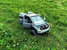 RC Cybercar Test 3D Printer Model