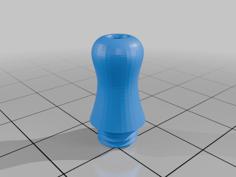 Vapefly Brunhilde MTL Drip Tip 3D Printer Model