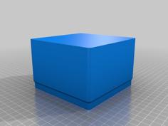 Stacking Box With 4 Flat Sides 3D Printer Model