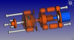 Draw Wire Sensor For Length Measurement 3D Printer Model