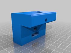 Router Sled From Bed Rail Brackets 3D Printer Model