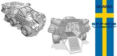 SPP-042 Skania “Långskepp” 3D Printer Model