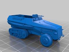 PIONERER PANZERWAGEN AUF FARGESTELL S 307 (F) 3D Printer Model