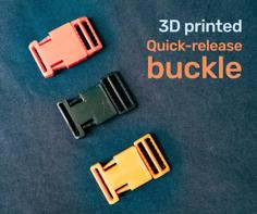 Customizable Buckle 3D Printer Model