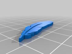 Toon-feather 3D Printer Model