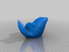 Left-Shark Tiny Hat 3D Printer Model