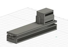 ZVS Induction Heating Case ~120W 3D Printer Model