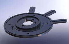 Husqvarna Automower Motor Mounting Plate 3D Printer Model