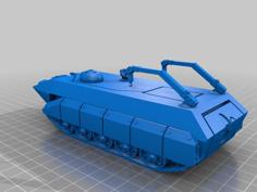 Paramour Recovery Vehicle 3D Printer Model