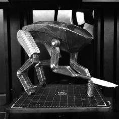 Black Mirror – Metalhead – Dog 3D Printer Model