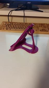 Phone Stand 3D Printer Model