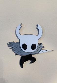 Multi-Color Hollow Knight Wall Art (READ DESCRIPTION) 3D Printer Model