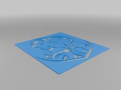 Anna And Elsa Stencil 6 3D Printer Model