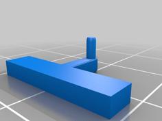 Hot Wheels Trailer Hitch 3D Printer Model