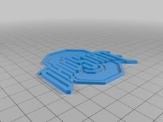 Ohio State Logo 3D Printer Model