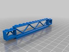 Mega Construx Compatible Bridge Support 3D Printer Model