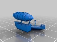 Modular 28mm Scale Ships ~ Expanded 3D Printer Model