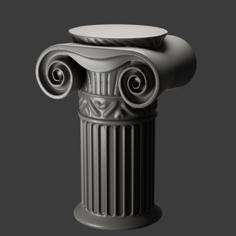 Marble Column 3D Printer Model