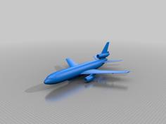 DC-10 Waterbomber 3D Printer Model