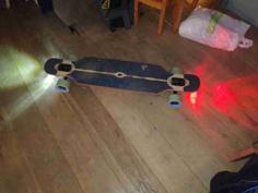 Longboard Light Mounts 3D Printer Model