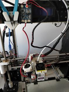 Clip To Hang Laser PCB On Anet A8 3D Printer Model