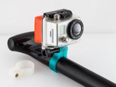 Tube Mount (for GoPro) 3D Printer Model