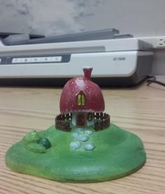 Mushroom House 3D Printer Model