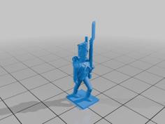 1-100 French 1807 Light Infantry Carabiniers 3D Printer Model