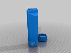 Tube Travel Case 3D Printer Model