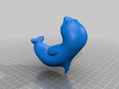 Goofy Shark 3D Printer Model