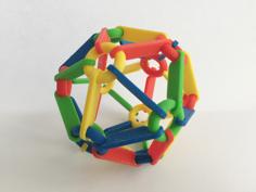 Clip-on Building Blocks 3D Printer Model