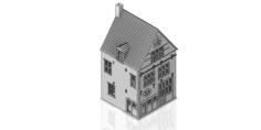 City House – Historisches Stadthaus Aus Aachen 3D Printer Model