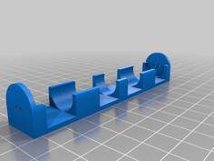 AA Battery Holder (2 In Series) 3D Printer Model