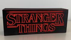 Stranger Things Lamp 3D Printer Model