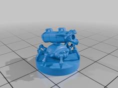 Eldritch Cannon – Flamethrower 3D Printer Model