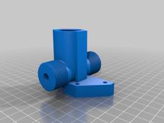 Clay Extruder Body 3D Printer Model