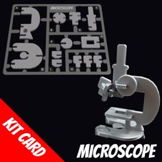 Microscope Kit Card 3D Printer Model