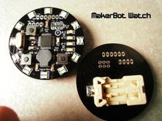 Laser Cut MakerBot Watch