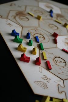 Settlers Of Catan Laser-cut Boardgame