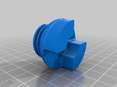 Chainsaw Fuel Tank Cap 3D Printer Model