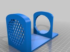 Suppressor / Silencer Holder // Schalldämpfer Halter 50mm 3D Printer Model