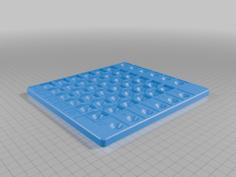 Napier Binary Multiplication Board 3D Printer Model