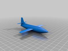 Model Plane (Bell X-1) 3D Printer Model