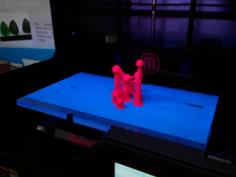 Lactic Acid Molecule 3D Printer Model