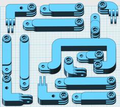 Gopro Mount Extension 3D Printer Model