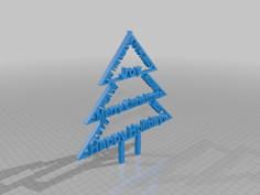 Christmas Tree 3D Printer Model