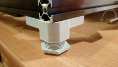 2020 Adjustable Foot 3D Printer Model