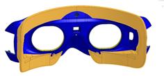 Walksnail Goggle X Faceplate From HDZero Goggle 3D Printer Model